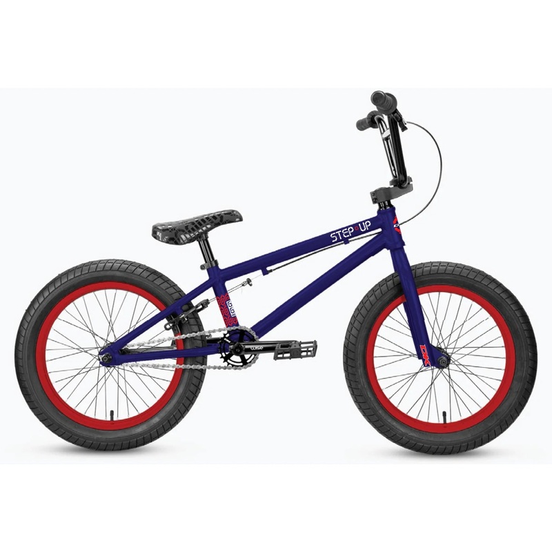 DK Step Up 18″ Complete BMX Bike – 18″TT – Dusk (Blue/Red)