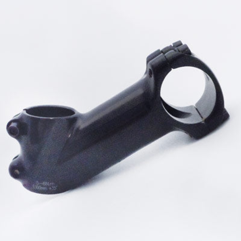 Uc A-Stem 100Mm 31.8 35D 1-1/8 25.4Mm/31.8Mm,35Deg,Bead Blk Alloy Ahead Stem Ultracycle Stems NA Bead blast black