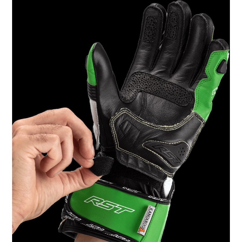RST Tractech Evo 4 Ce Glove Neon Green/Black Sz Sm Neon Green/Black 8