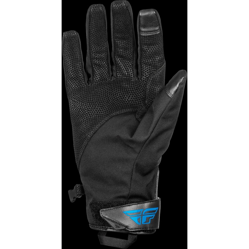 FLY RACING Title Long Gloves Blue/Black/Light Blue Xs