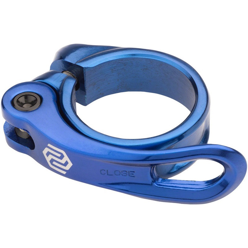 Promax QR-1 Seatpost Clamp – 31.8mm QR Blue