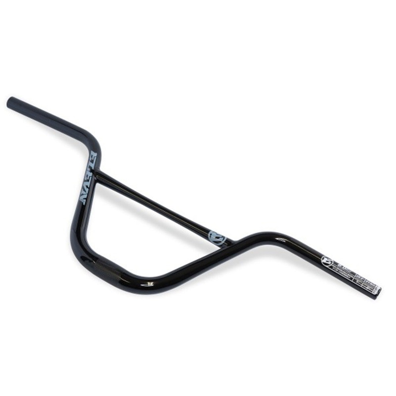 ELEVN OS 31.8 FLAT HANDLEBAR BLACK/SLATE 8″