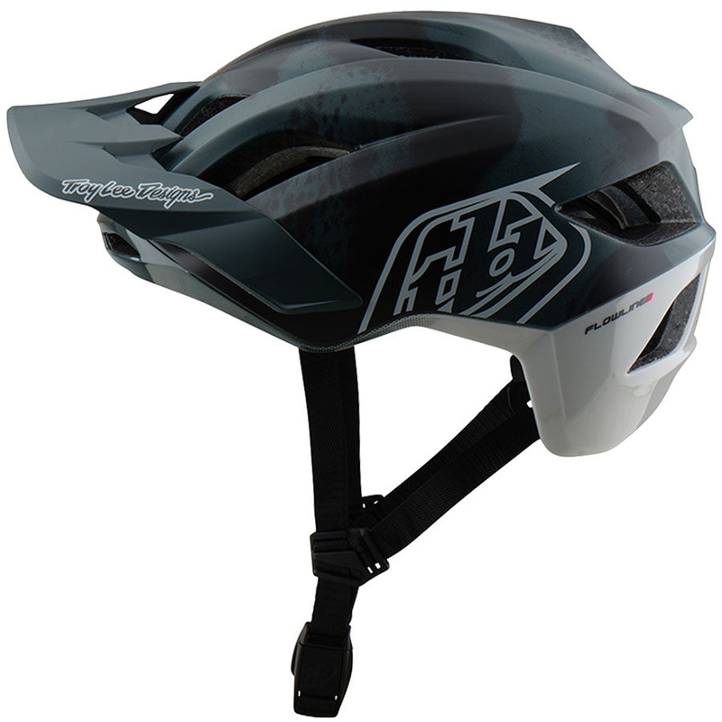 Troy Lee Designs Flowline SE Helmet  Badge Camo Gray X-Large/2X-Large