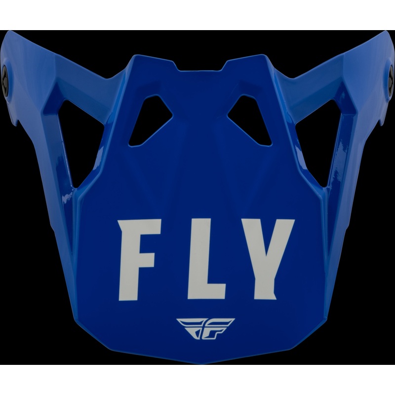 FLY RACING Formula Cp Slant Visor Grey/Blue Ym-Sm