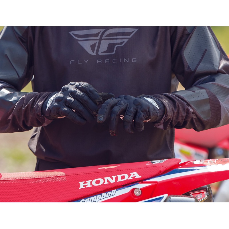 FLY RACING Patrol Xc Lite Gloves Black Sz 08