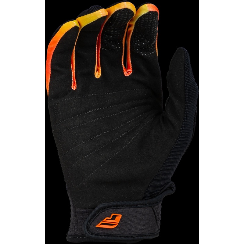 FLY RACING Youth F-16 Gloves Black/Yellow/Orange Ys