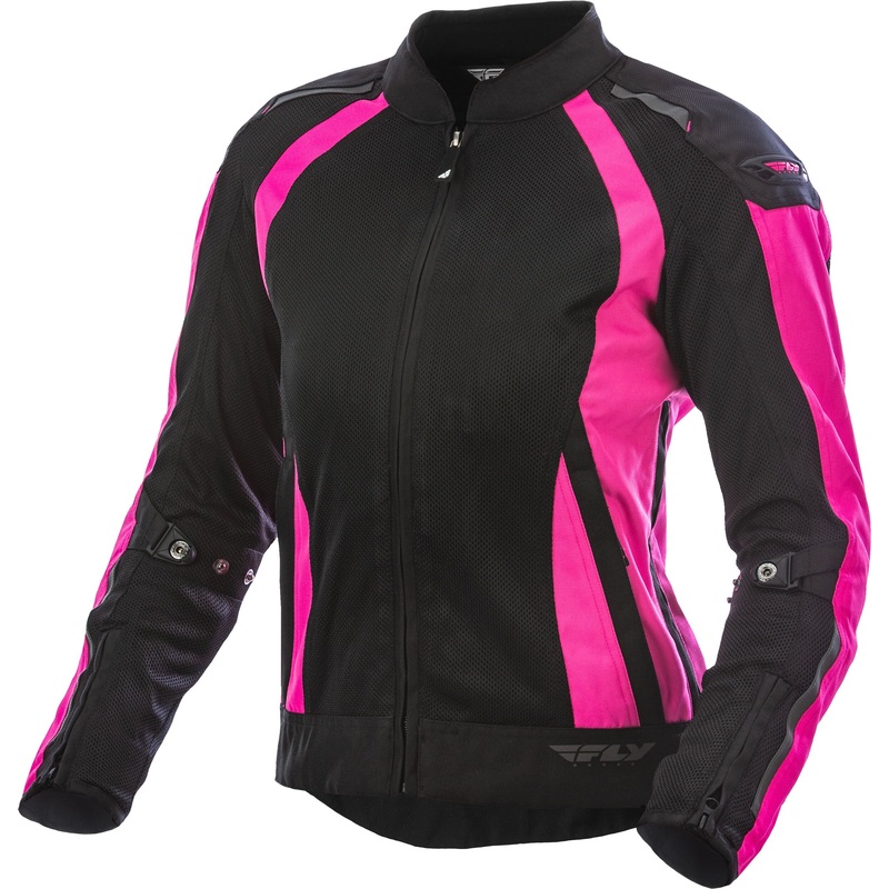 FLY RACING Women’S Coolpro Mesh Jacket Jacket Pink/Black Lg