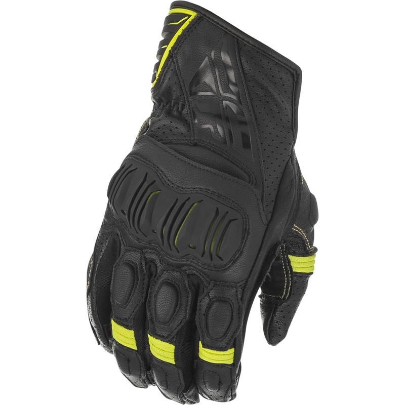 FLY RACING Brawler Gloves Black/Hi-Vis Lg
