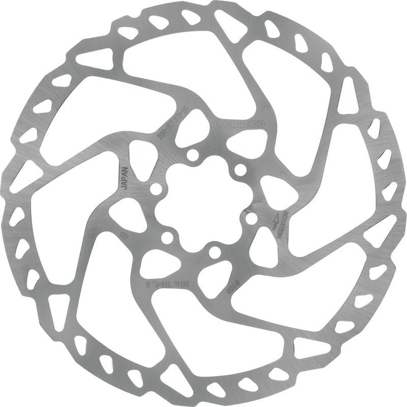 Shimano Disc Brake Rotor, SM-RT66-M, 180mm, 6-Bolt, SLX Deore