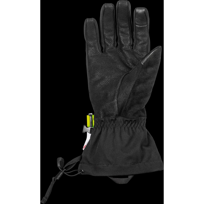 FLY RACING Title Gauntlet Gloves Black/Hi-Vis Lg