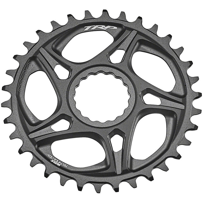 TRP CR-M8070 Boost Direct Mount Chainring – 32t, 7-Speed DH, CINCH Mount, 6mm Offset, 7075-T6 Aluminum, Sandblasted Black
