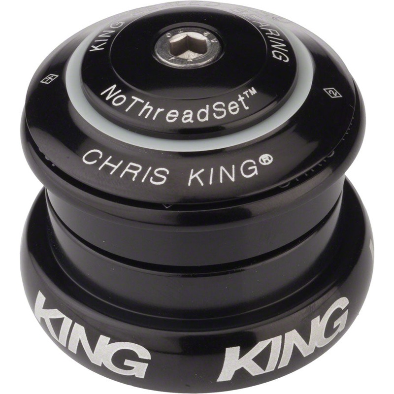 Chris King InSet i8 Headset – 1-1/8 – 1-1/4″, 44/44mm, Black