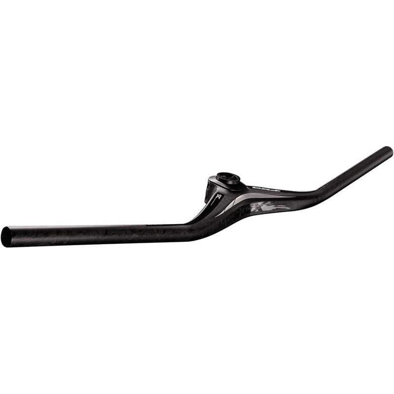 FSA KFX SiC ICR Integrated Handlebar 105mm Stem Length 780mm Width -12 Angle Internal Cable Routing  Carbon