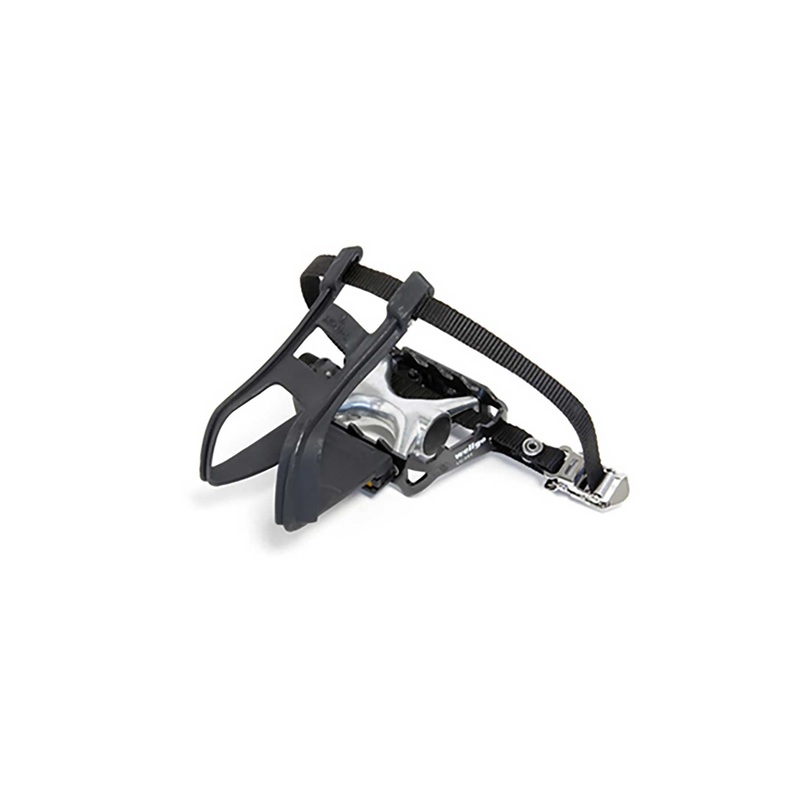 MTB Pedals with Clips and Straps