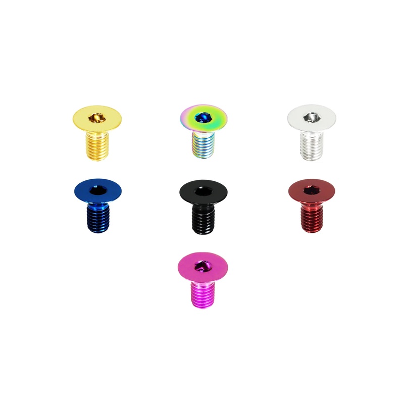 Society Titanium Brake Pivot & Pad Bolts Black