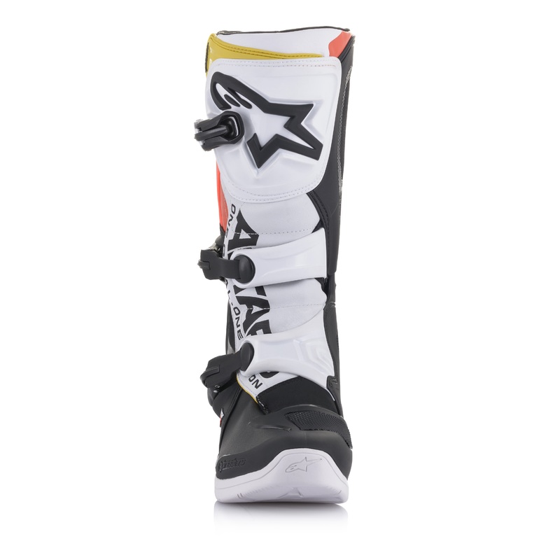 ALPINESTARS Tech 3 Boots Black/White/Red/Fluorescent Yellow 6