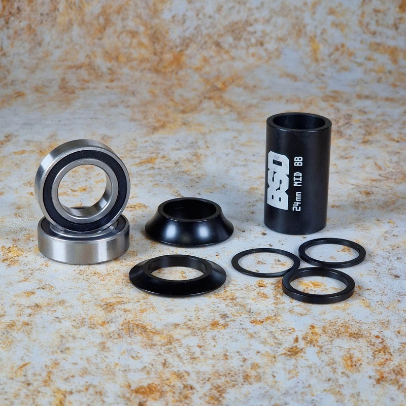 BSD Substance Mid Bottom Bracket 19mm Black