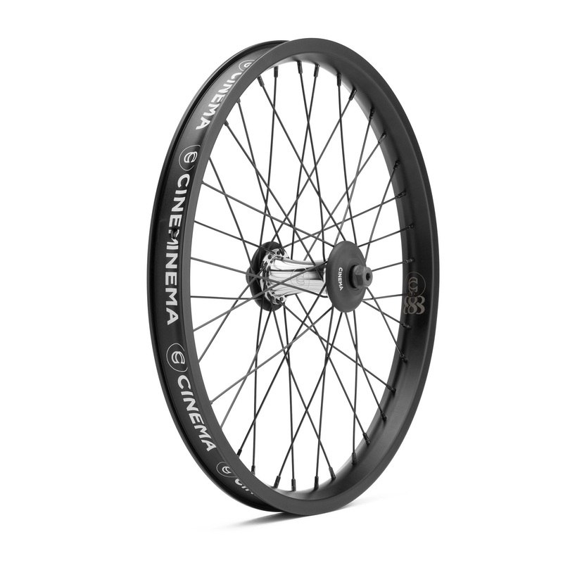 Cinema 888 Front Wheel Polished/Black