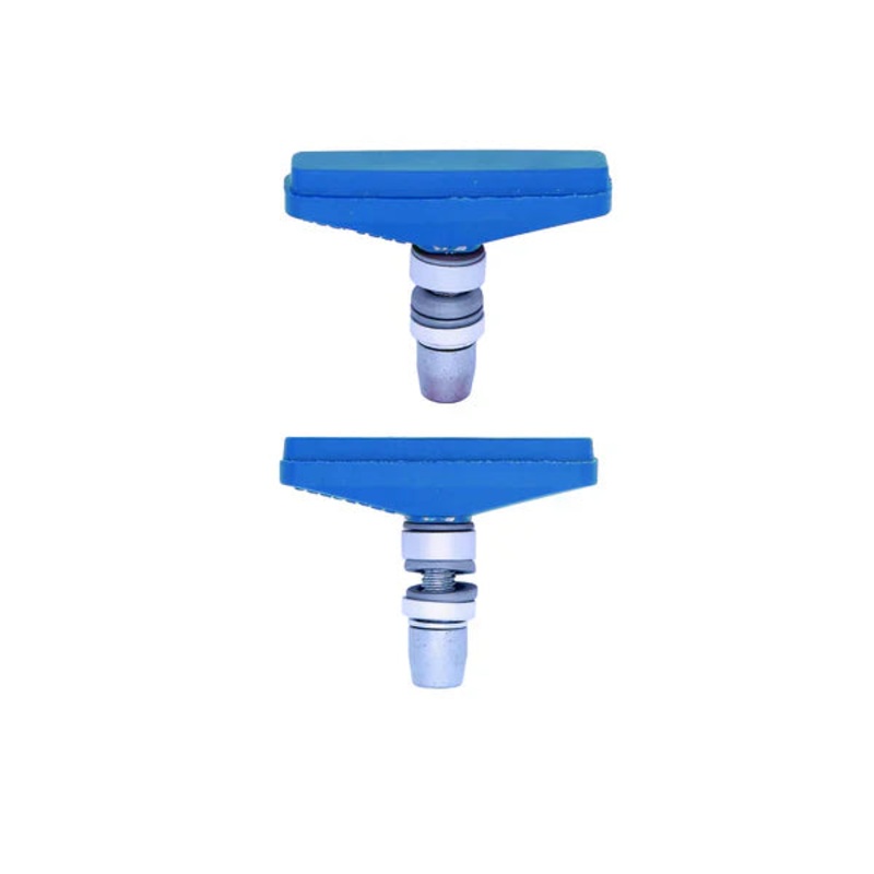 Kool Stop City Threaded Brake Pads – Tuff Pads – Aqua Blue – USA Made