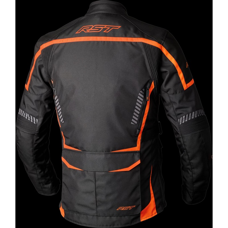 RST Maverick Evo Ce Jacket Black/Orange Textile Xl Black/Orange X-Large