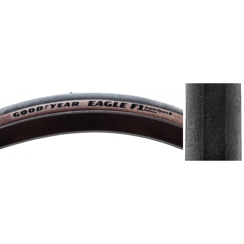Tire Goodyear Eagle F1 Supersport R 700X28 Bk/Ysk Fold Tc/Uhp