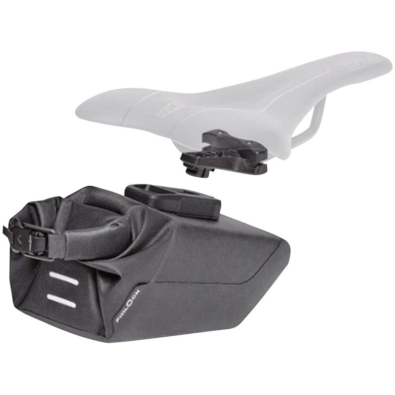 Fidlock Pinclip Saddle Bag and Base – Medium Black
