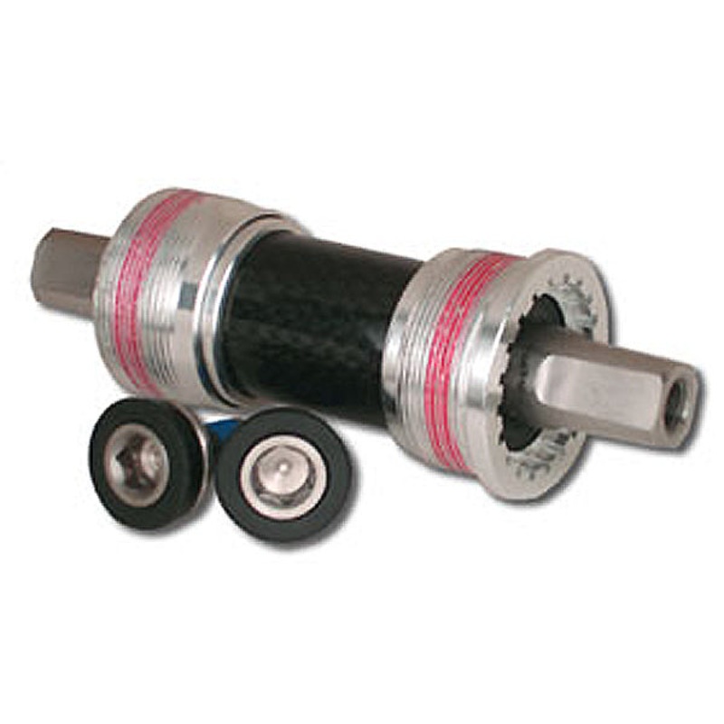 MCS Titanium Titanium Square Tapered Euro Bottom Bracket 113mm