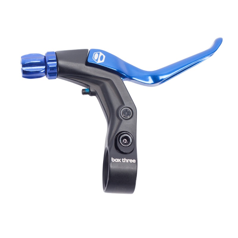 Box Three V-Point BMX V-/Mech Disc Lever – Long Reach – Blue