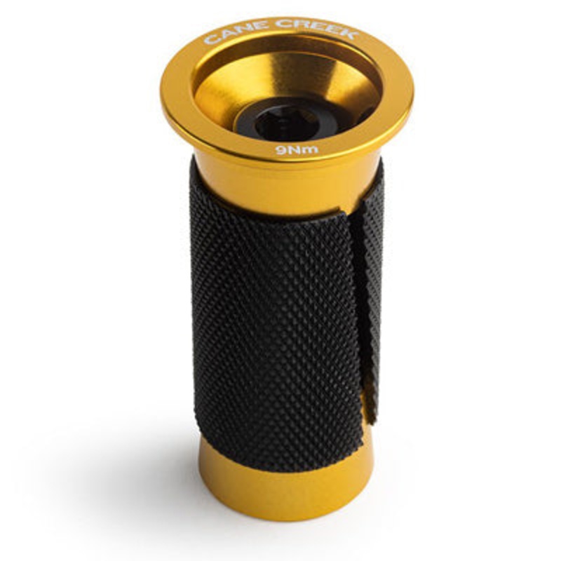 C/Creek Ancora Expansion Plug For Carbon Steerer Tubes Ancora Expansion Plug  Headsets NA Gold