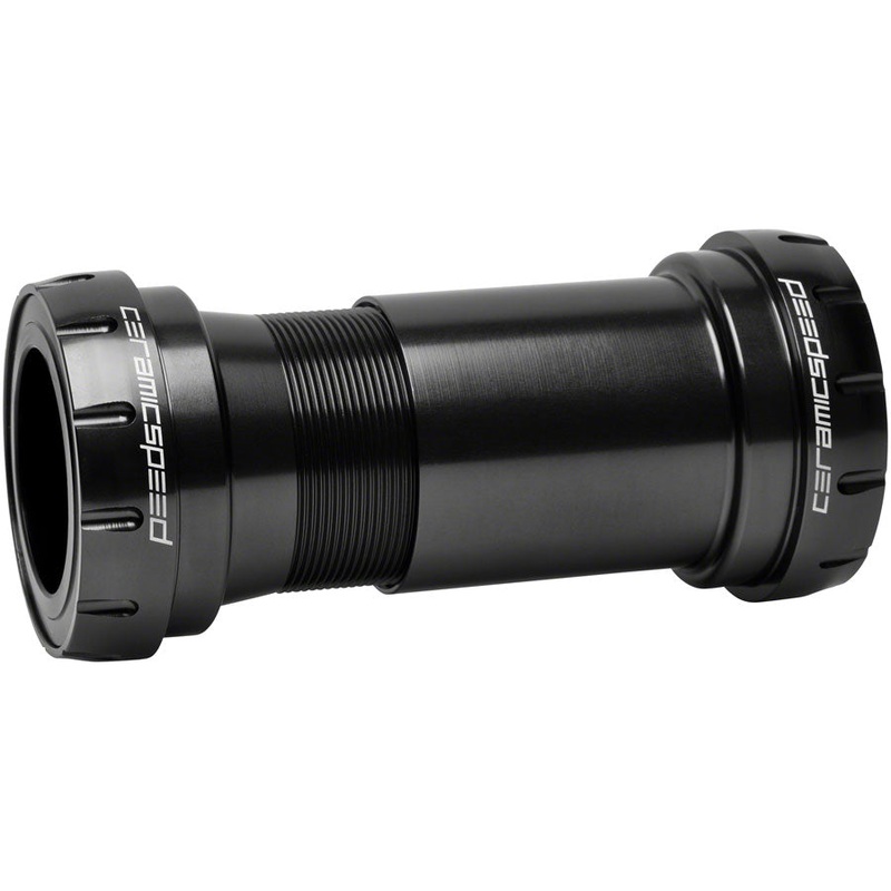 CeramicSpeed BB30 Bottom Bracket – DUB Road Spindle, Coated Races, Black