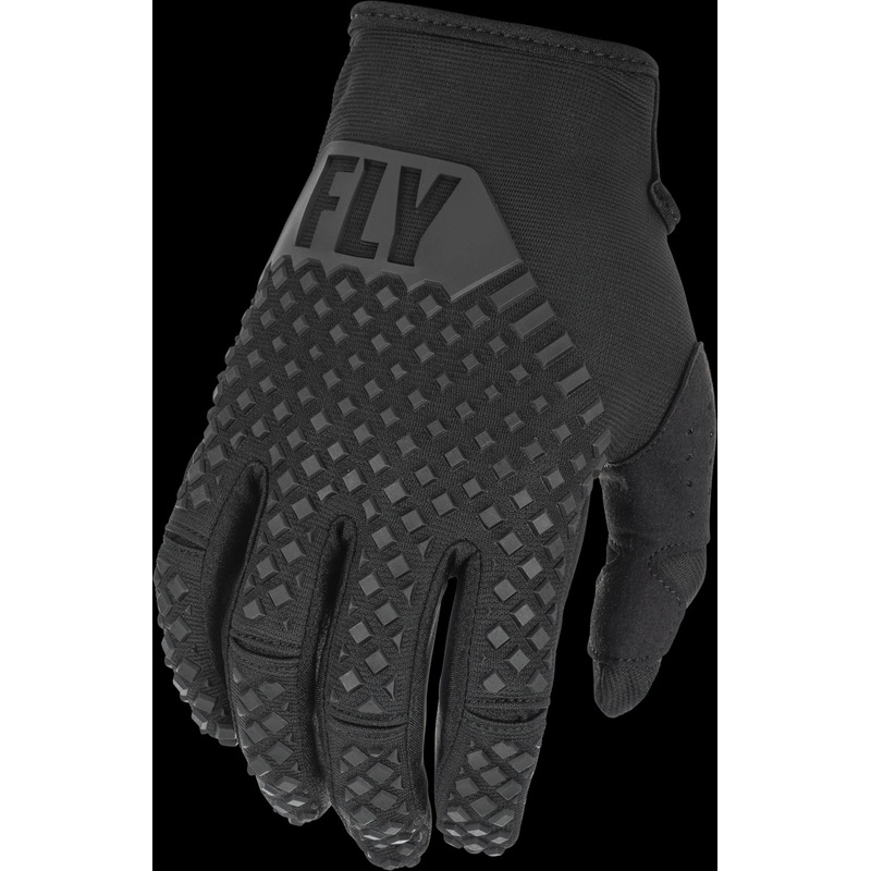 FLY RACING Youth Kinetic Gloves Black Ys