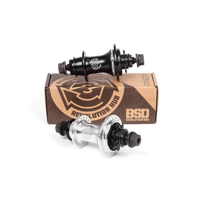 BSD Revolution v1.5 Female Axle Freecoaster Hub Black RHD