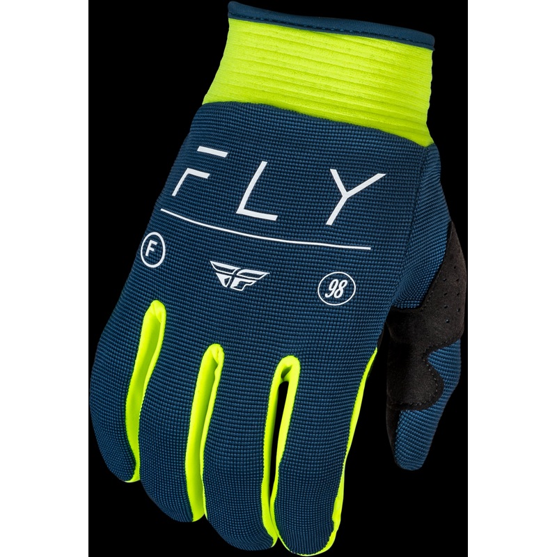 FLY RACING F-16 Gloves Navy/Hi-Vis/White 3x