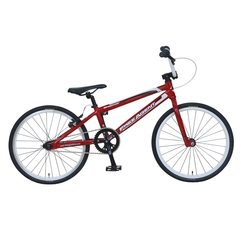 Free Agent Speedway Expert BMX Race Bike-Team Red