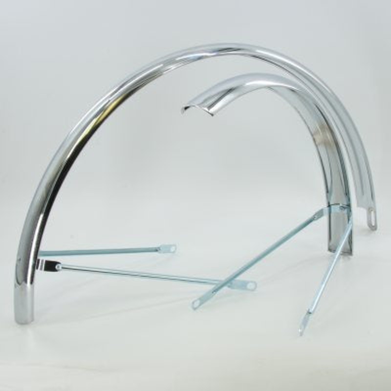 Wald Fenders, 26” Lightweight Crescent Fenders Wald Fenders  26” 26” Chrome