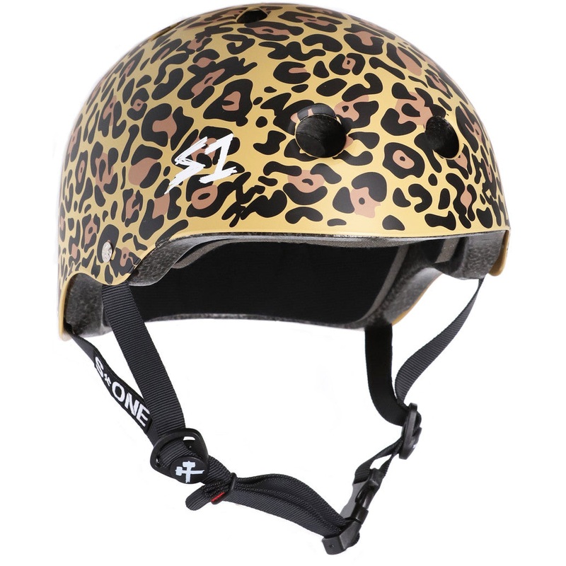 S1 Lifer Helmet- Tan Leopard Print