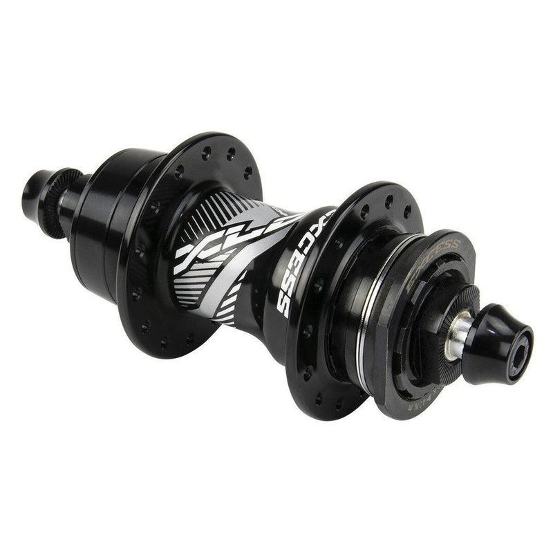 Excess Mini-Expert Rear Hub 24R Black 28 Hole Right Hand Drive