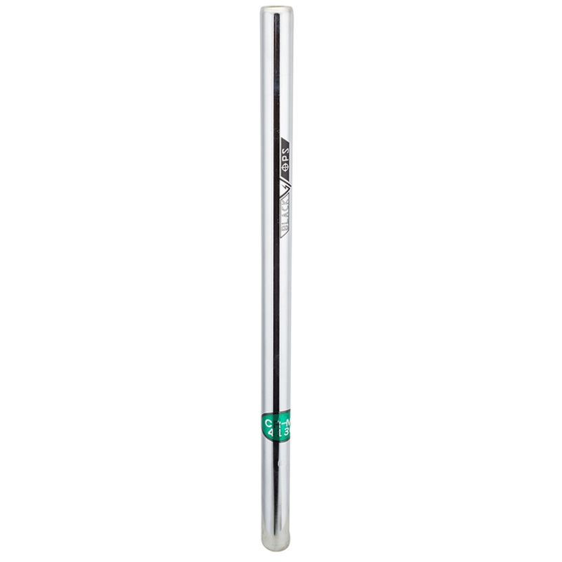 Black Ops Chromoly Straight Seat Post Black/22.2mm (7/8″)