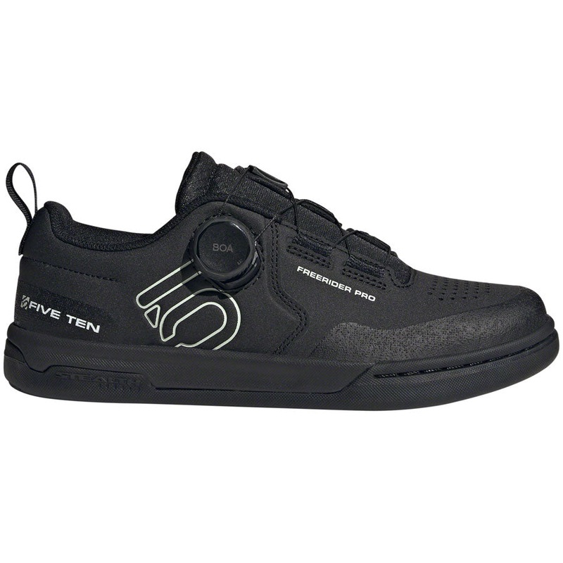 Five Ten Freerider Pro BOA Flat Shoes – Womens  Core BLK/Linen Green/FTWR White 8