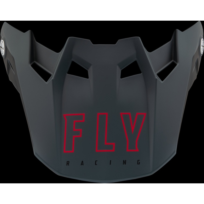 FLY RACING Formula Cc Centrum Visor Matte Grey/Black Md/Lg