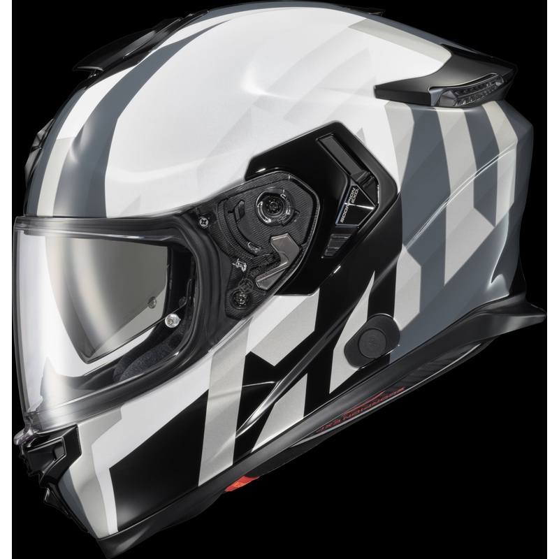 SCORPION EXO Exo-Eclipse Full Face Helmet Pivot White Xl White X-Large