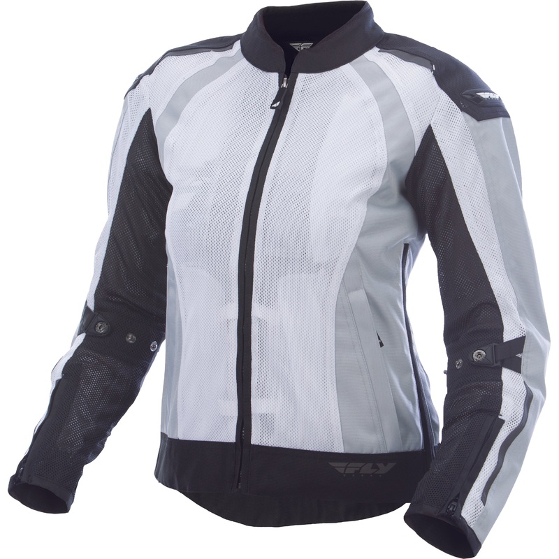 FLY RACING Women’S Coolpro Mesh Jacket White/Black Md