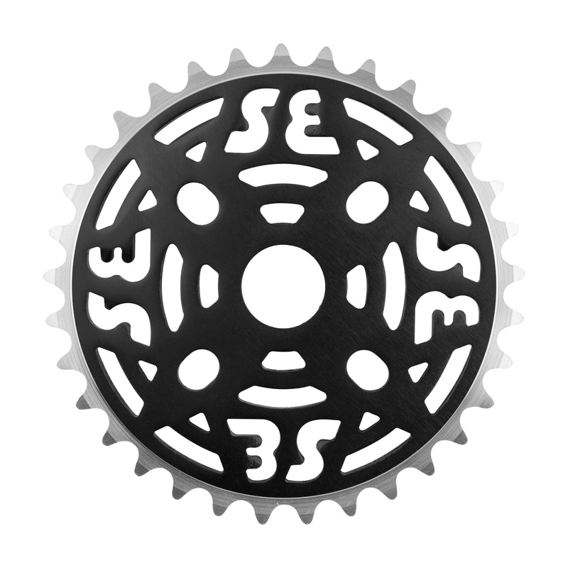 Se Racing Alloy Chainring 33T 1/2×1/8  Sprocket BMX – Live 4 Bikes Black