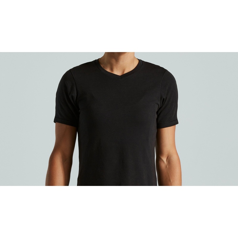Women’s Trail Supima Cotton Mineral Washed Jersey Black XS