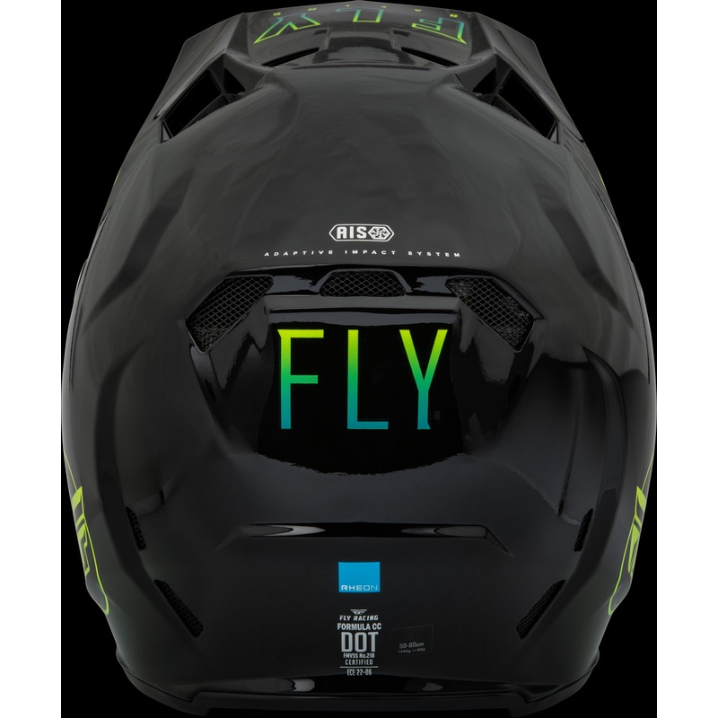 FLY RACING Formula Cc Centrum Helmet Black/Blue/Hi-Vis Md
