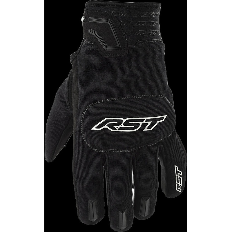 RST Rider Ce Glove Black/White Md Black/Black 9
