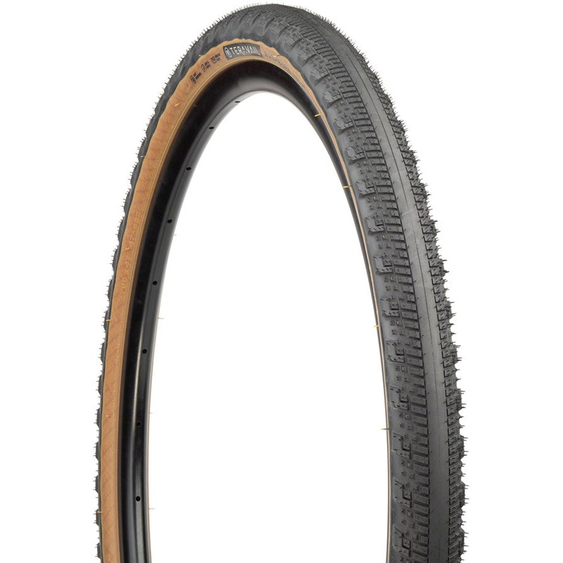 Teravail Washburn Tire – 700 x 47, Tubeless, Folding, Tan, Durable