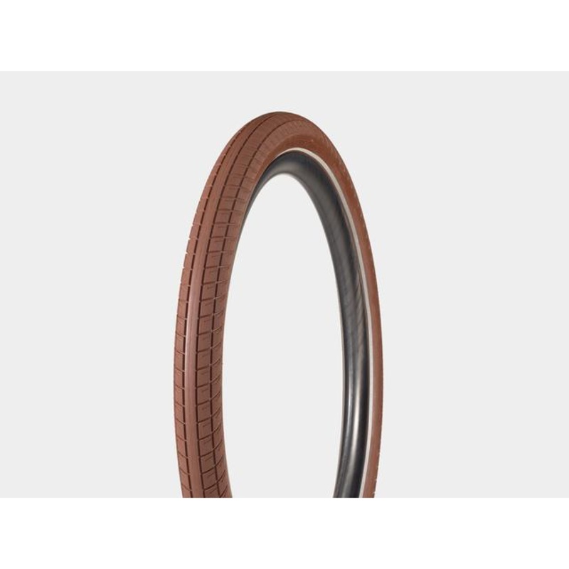 Bontrager E6 Hard-Case Lite E-Bike Tire Natural/Reflective 27.5″ x 2.4″