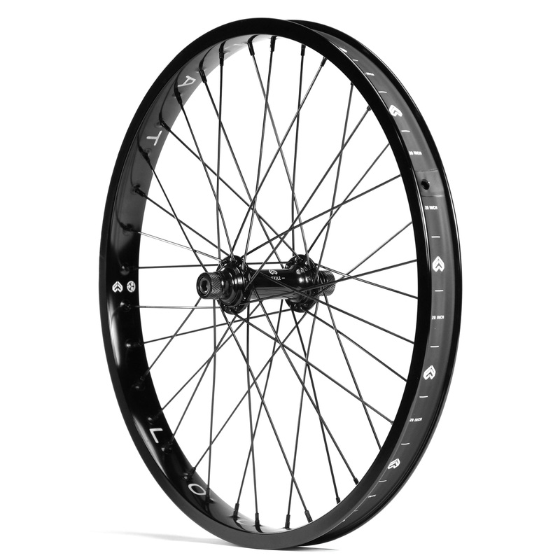 Eclat Locater / Exile Front Wheel Black