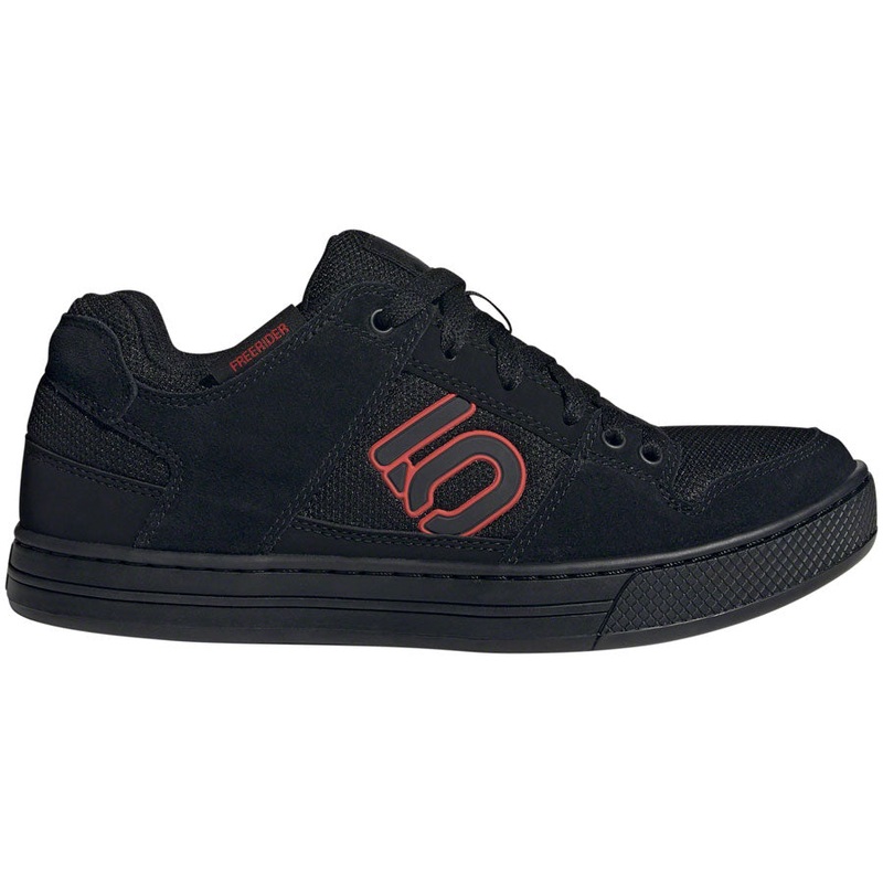 Five Ten Freerider Flat Shoes – Mens Core Black/Red/Gray Five 6